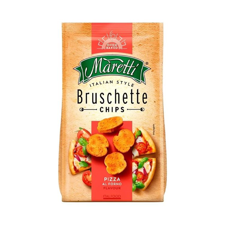 Chips de Bruschetas Maretti Sabor Pizza 70g