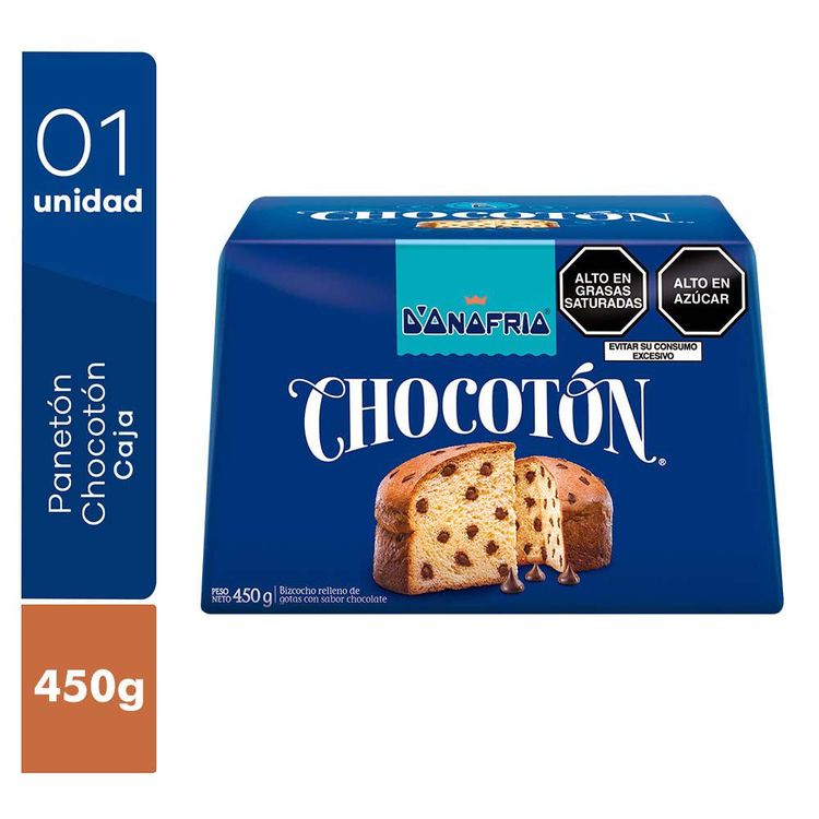 Panetón Donofrio Chocotón Caja 450g