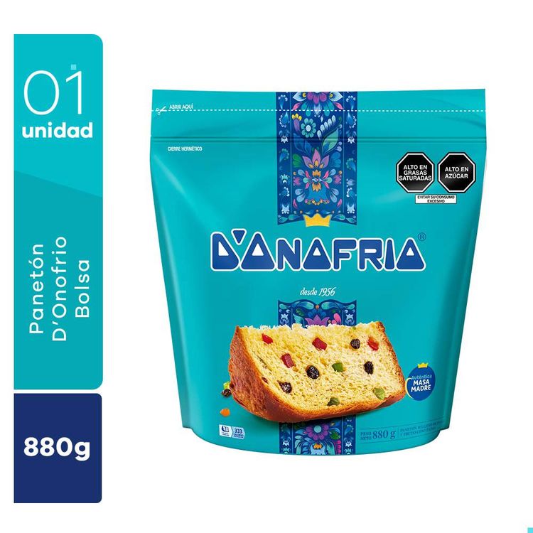 Panetón Donofrio Doypack 880g