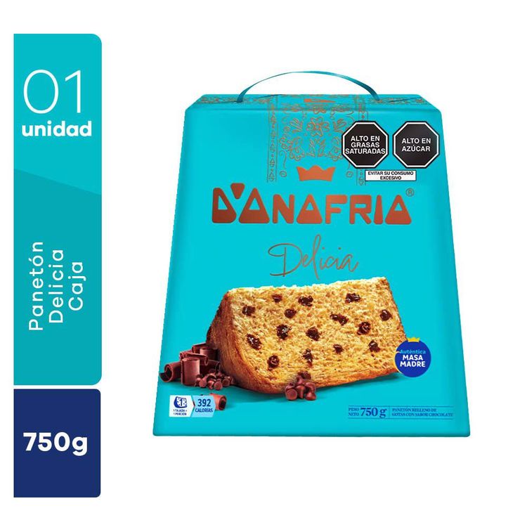 Panetón Donofrio Delicia Caja 750g