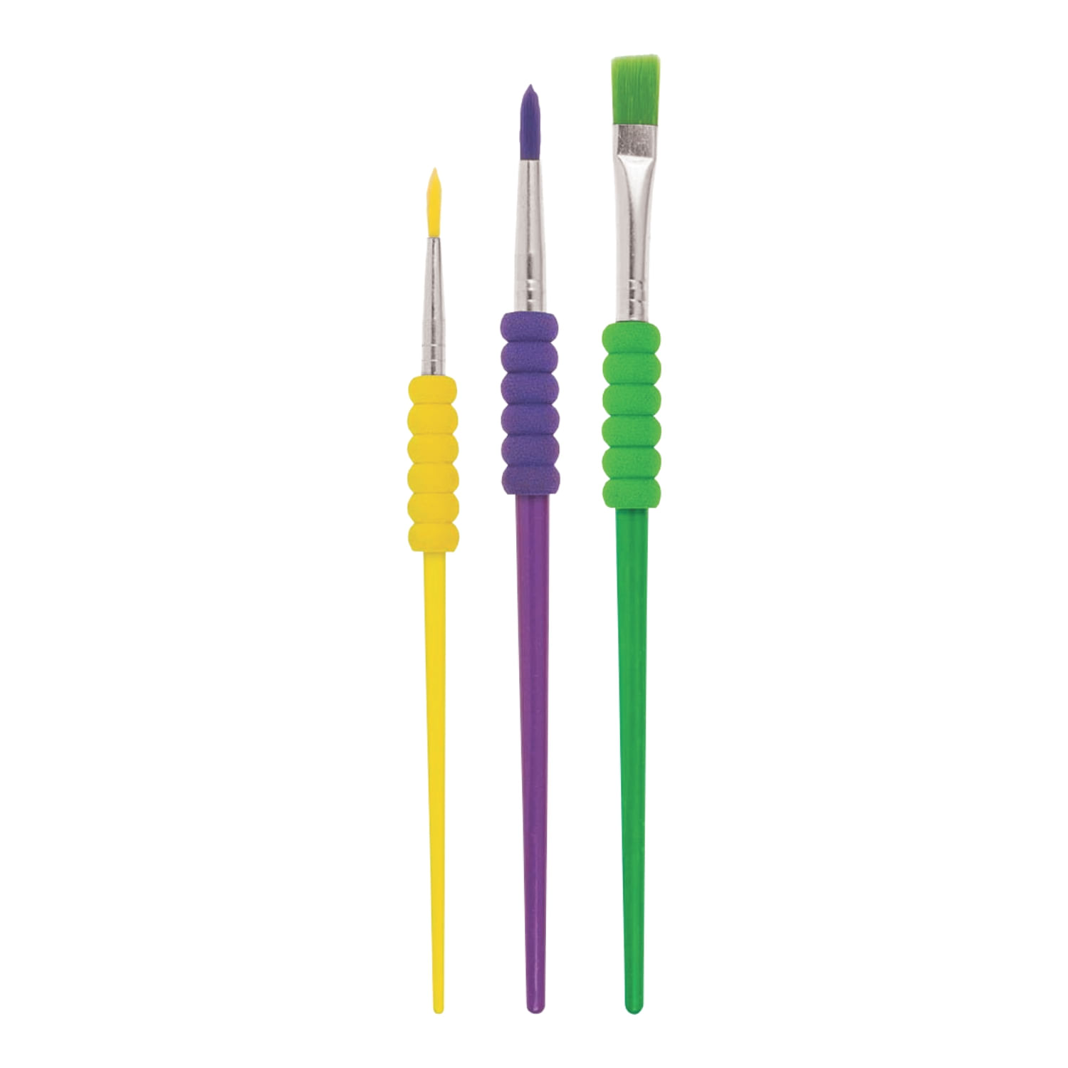 Pinceles con Grip Arti Creativo 3Piezas 2, 10, 12