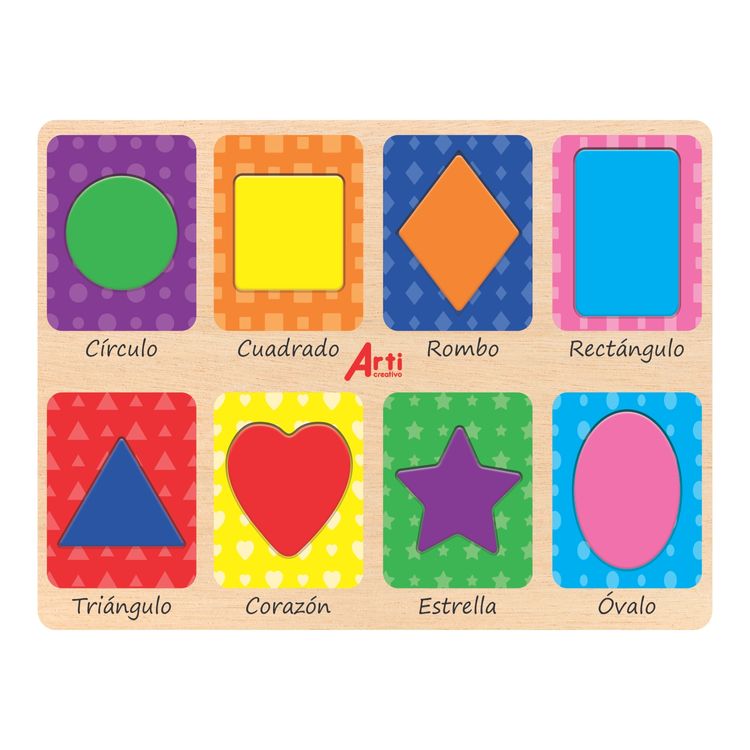 Juego Arti Creativo Encaje Geométricas