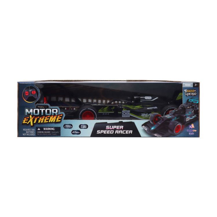 Auto de Carrera a control Remoto Rápido y Ágil Super Speed Racer 1:20 Motor Extreme Surtido