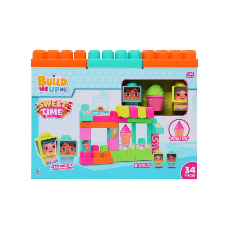 Set de Bloques para Crear Heladería 34 Piezas