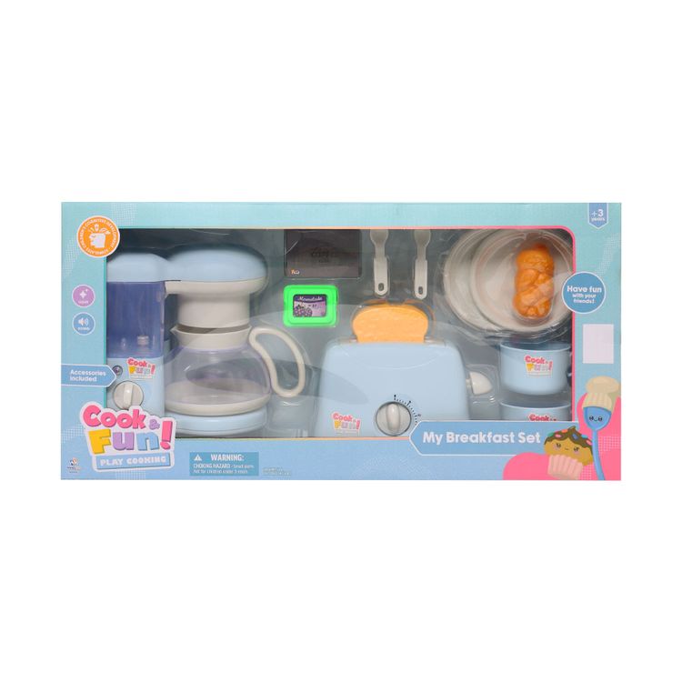 Set de Desayuno con Cafetera y Tostadora