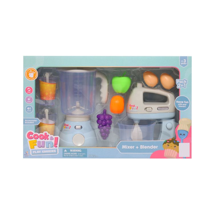 Set Combinado con Juguera y Licuadora
