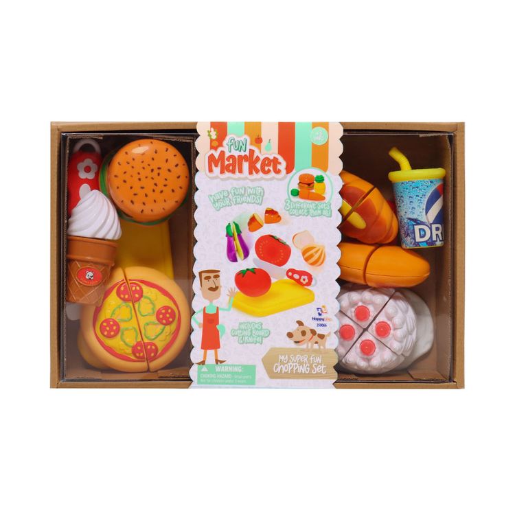 Set de Alimentos de Juguete con 3 Presentaciones Surtidas