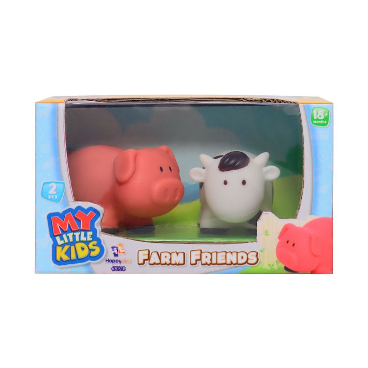 Set Incluye 2 Figuras de Animales de Granja