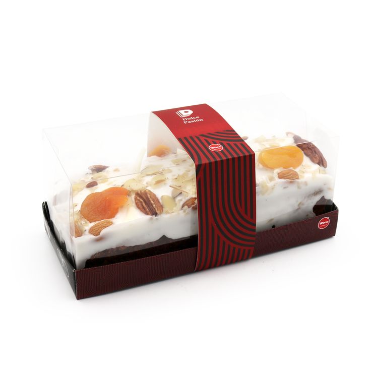 Cake de Frutos Secos Dulce Pasión Rectangular