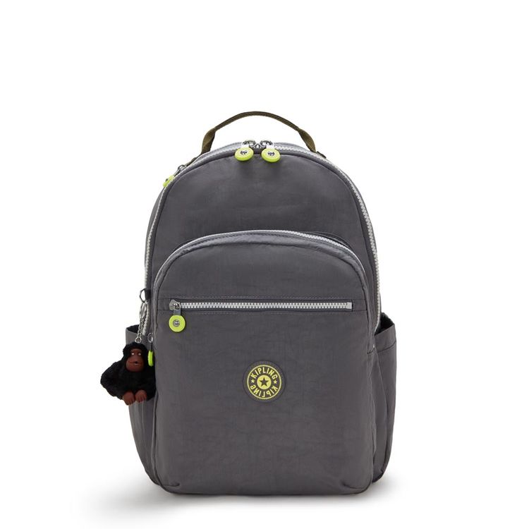 Mochila Kipling Seoul Back To Grey