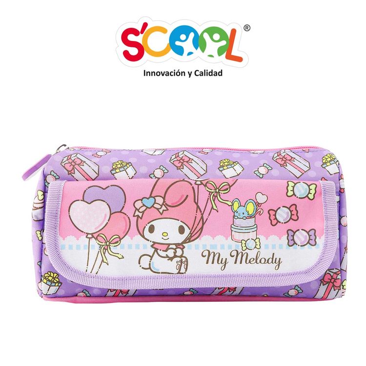 Cartuchera Scool Ranger Tela Grande My Melody