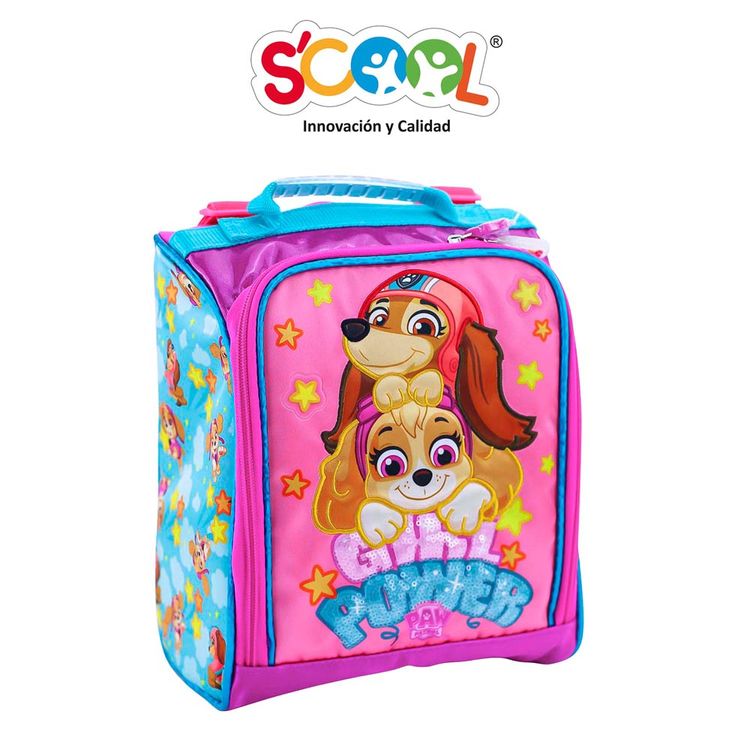 Lonchera Scool Bolso Tela Paw Patrol
