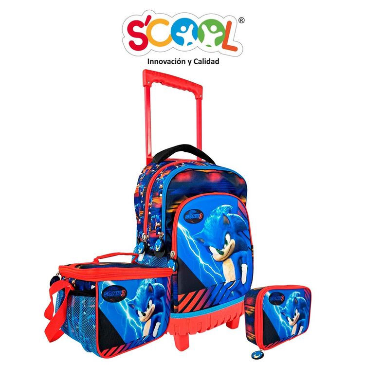 Set Mochiruedas Scool Plus Eva 3D Sonic Movie