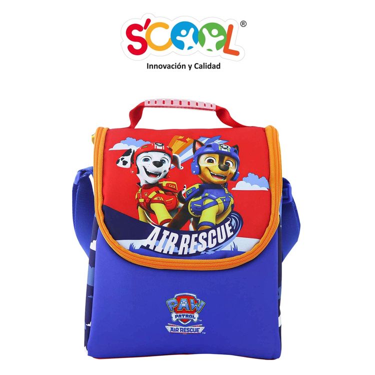 Lonchera Ranger Scool Tela Paw Patrol