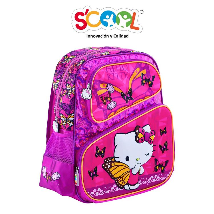 Mochila Scool Magic Eva Satin Gatita