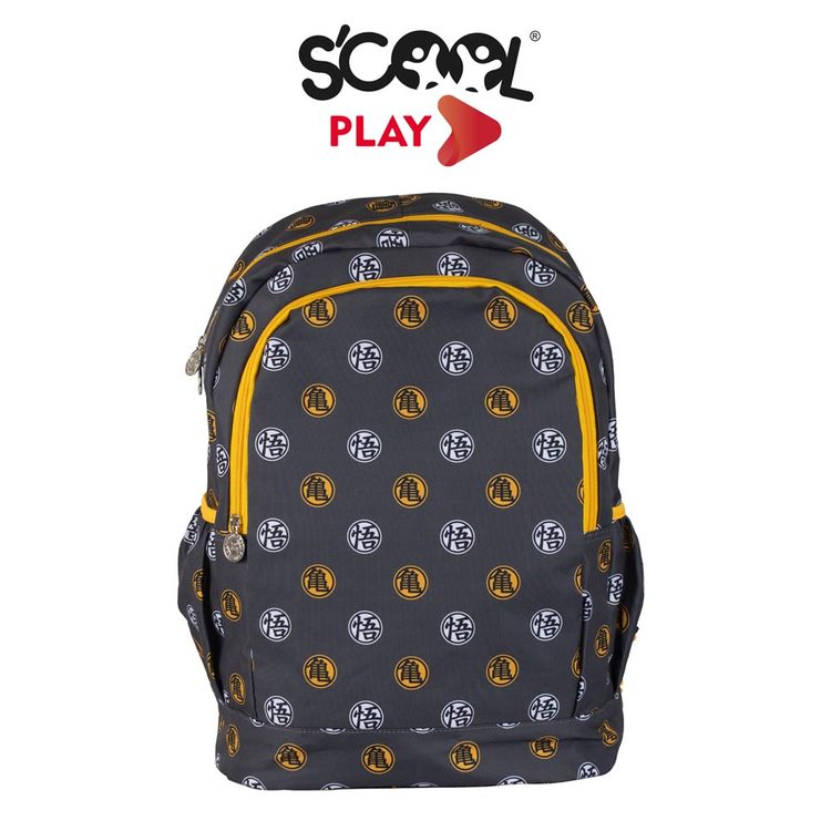 Mochila Play Scool Reversible Dragon Ball
