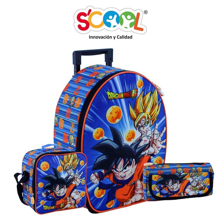 Set Maleta Grande Scool Ranger Eva Dragon