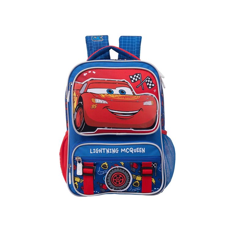 Mini Mochila Rojo y Azul Cars Disney