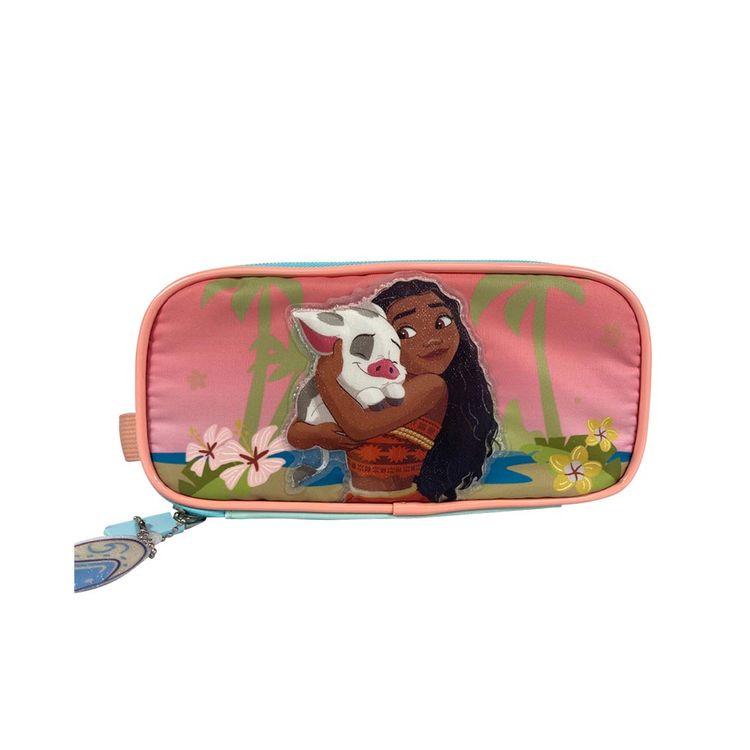 Cartuchera Organizador Multicolor Moana Disney