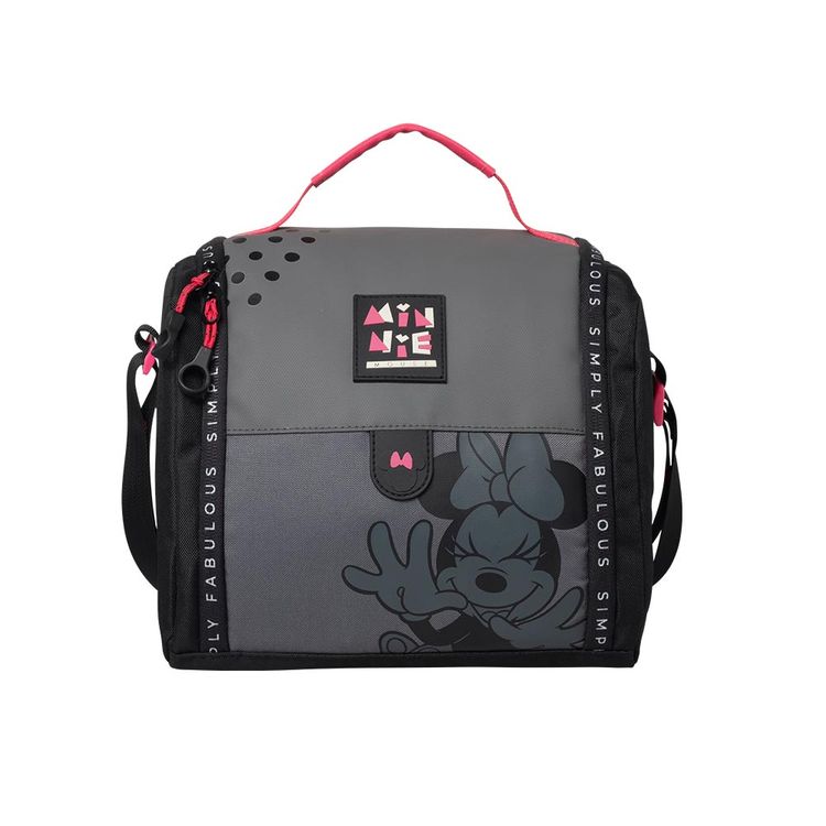 Lonchera Student Plomo Stitch Minnie Disney