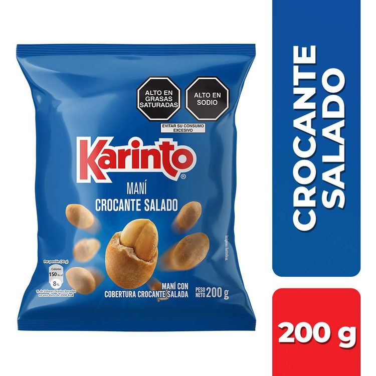 Maní Karinto Crocante Salado 200g
