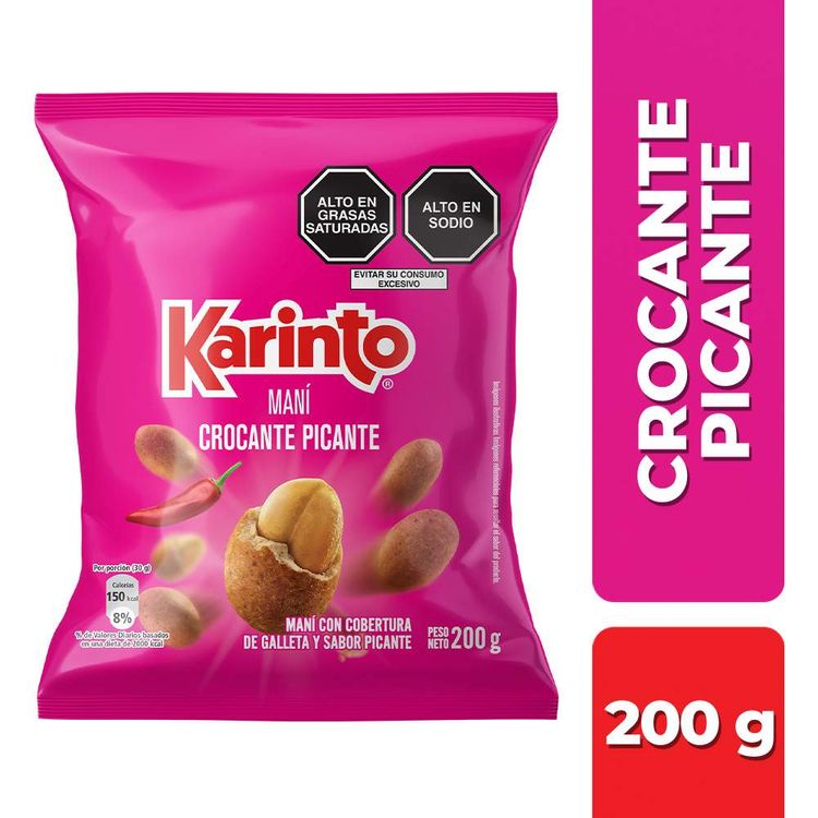Maní Karinto Crocante Picante 200g