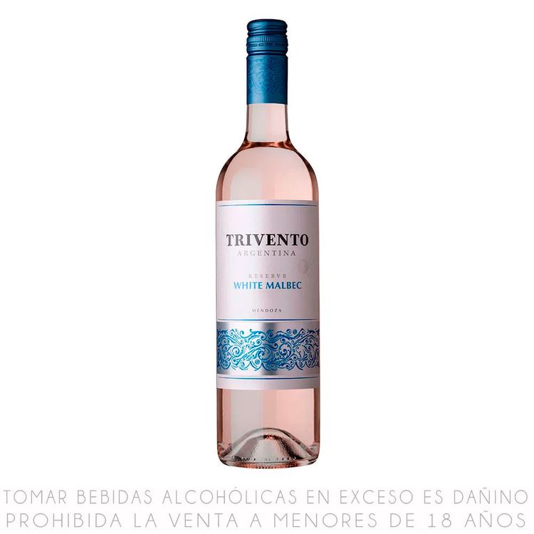 Vino Blanco Malbec Trivento Reserva White Malbec Botella 750ml