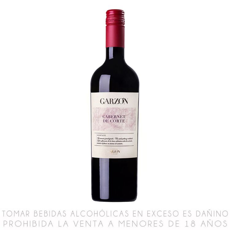 Vino Tinto Cabernet de Corte Garzón Estate Botella 750ml