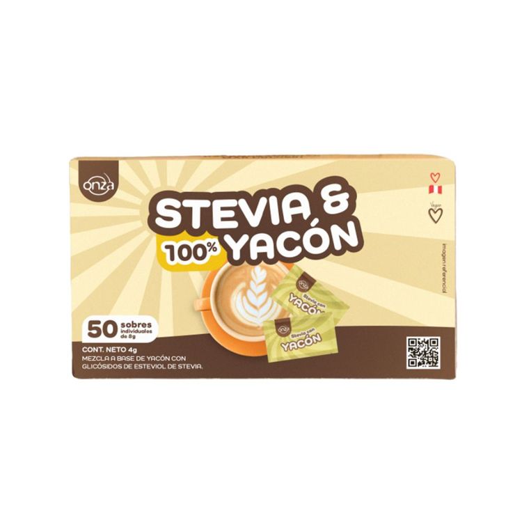 Endulzante de Stevia & Yacón Onza 50un