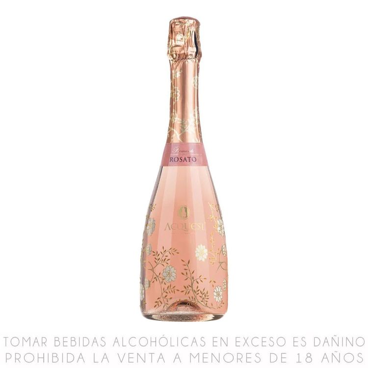 Espumante Rosé Acquesi Brut Botella 750ml