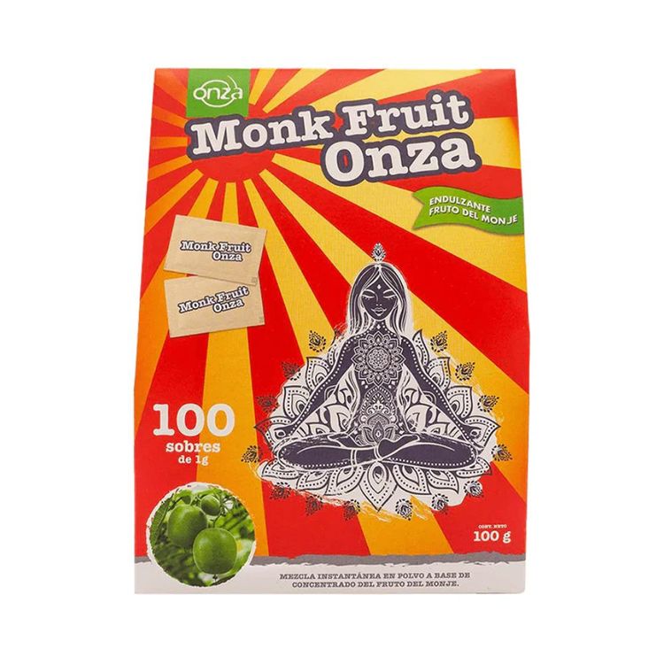 Endulzante Fruto del Monje Monk Fruit Onza 100un