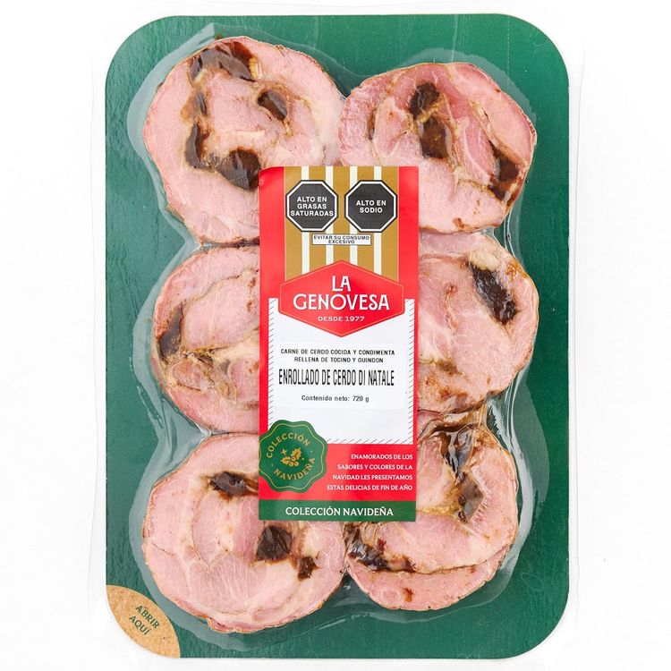 Enrollado de Cerdo Di Natale La Genovesa 720g