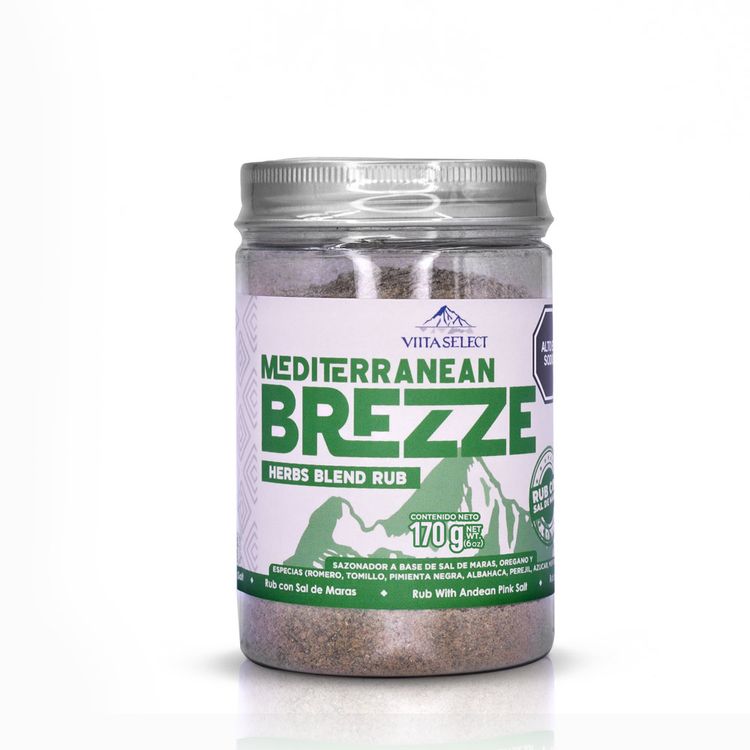 Sazonador Viita Select Mediterranean Brezze Herbs Blend 170g
