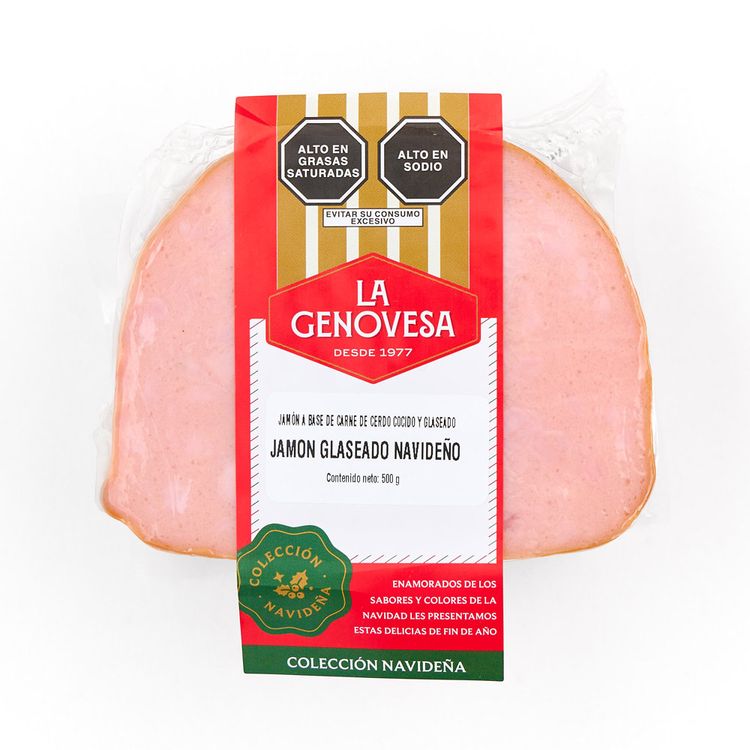 Jamón Glaseado Navideño La Genovesa 500g