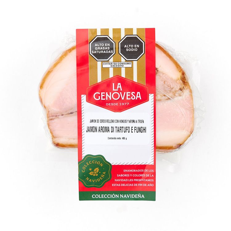 Jamón Aroma Di Tartufo e Funghi La Genovesa 450g
