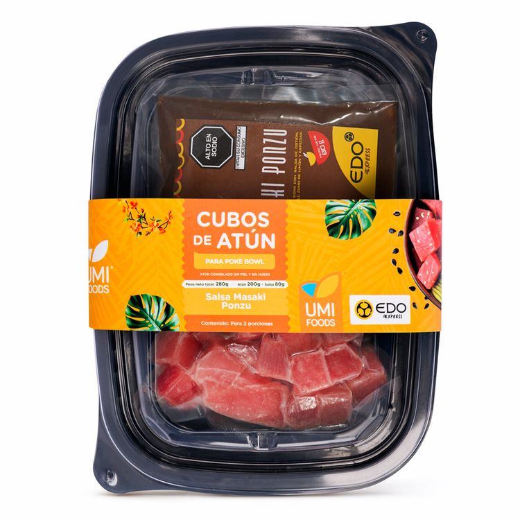 Cubos de Atún Poke 200g + Salsa Masaki Ponzu 80g