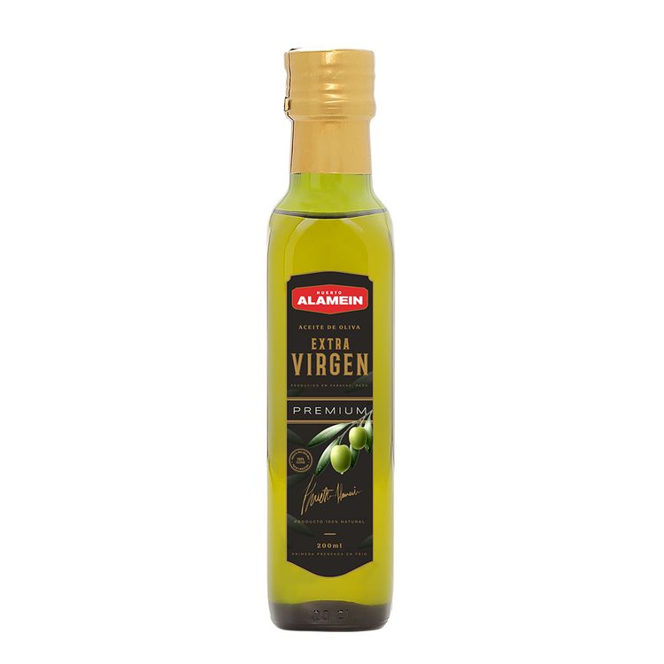 Aceite de Oliva Extra Virgen Huerto Alamein Premium 200ml