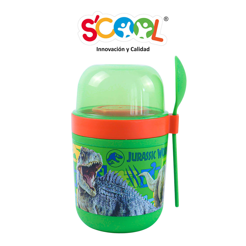 Vaso Yogurt Scool Jurassic 400M+280ml