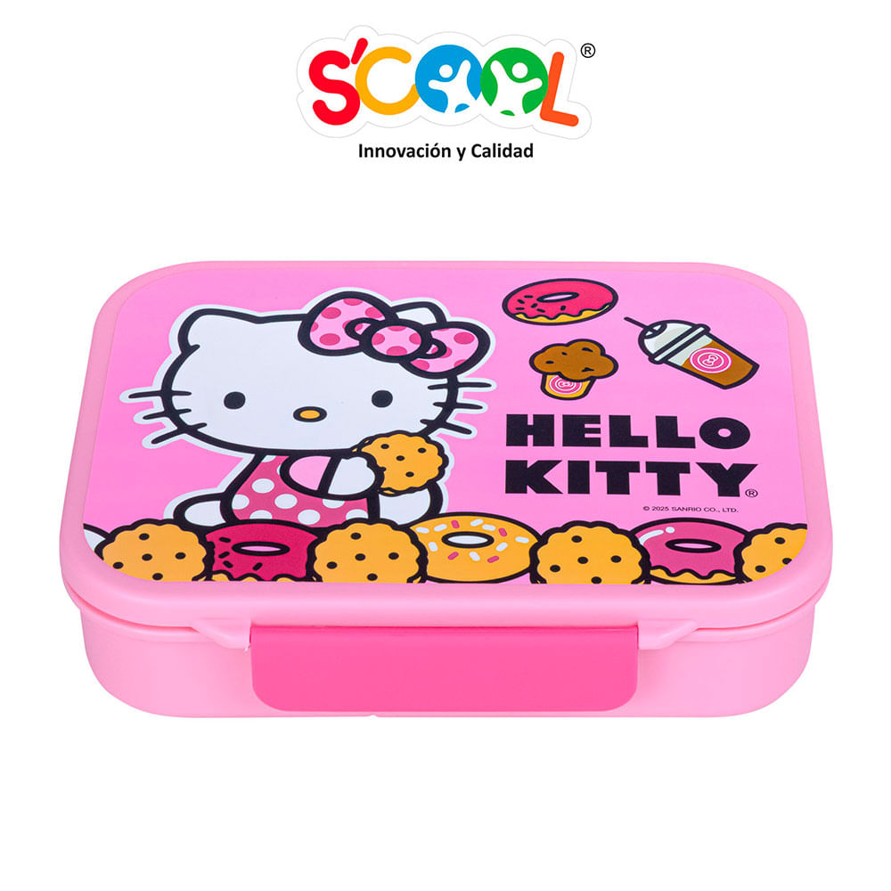 Taper Divisiones Scool Hello Kitty Bento 1 Broch