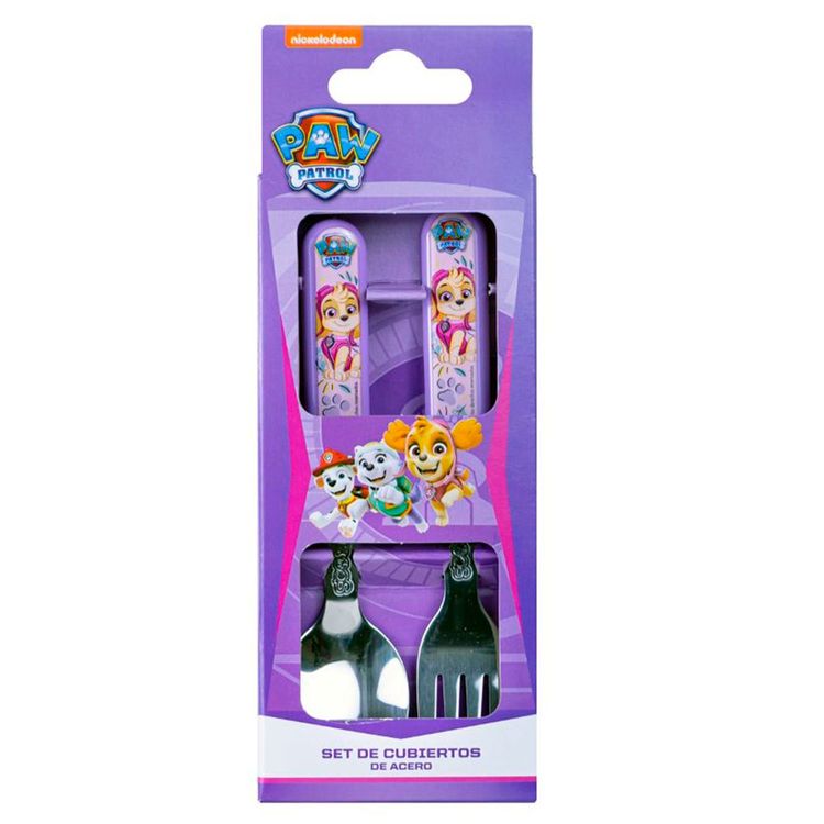 Set Cubiertos con Caja Paw Patrol Core