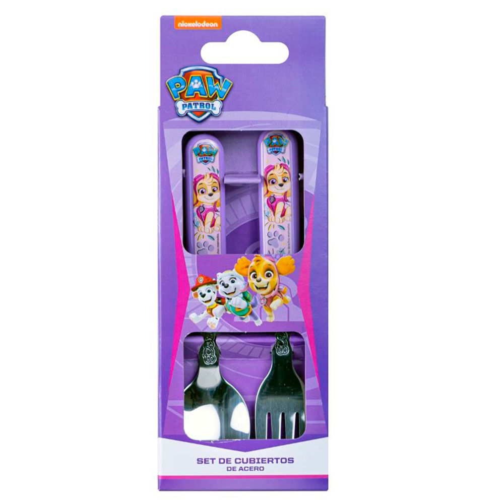 Set Cubiertos con Caja Paw Patrol Core