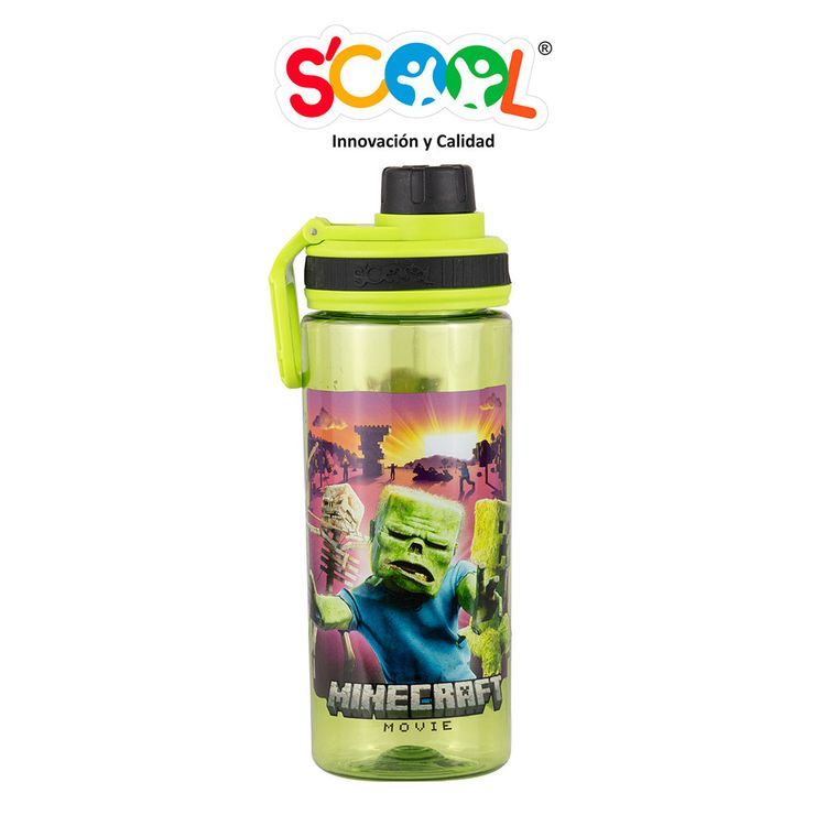 Botella Scool Rosca Minecraft 500ml