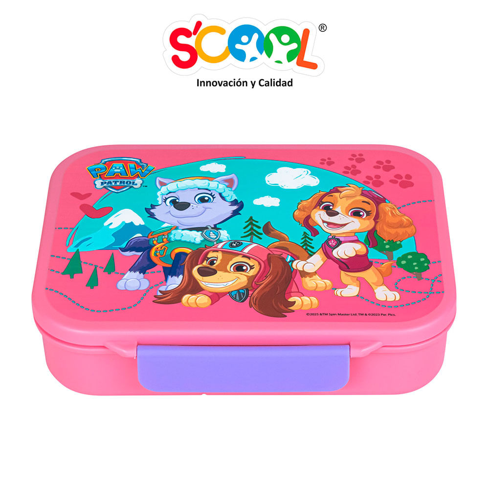 Taper Divisiones Scool Bento Broche Paw Patrol