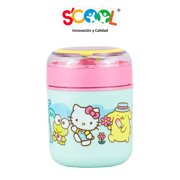 Termo Comida Cubierto Hello Kitty&Friends 530ml