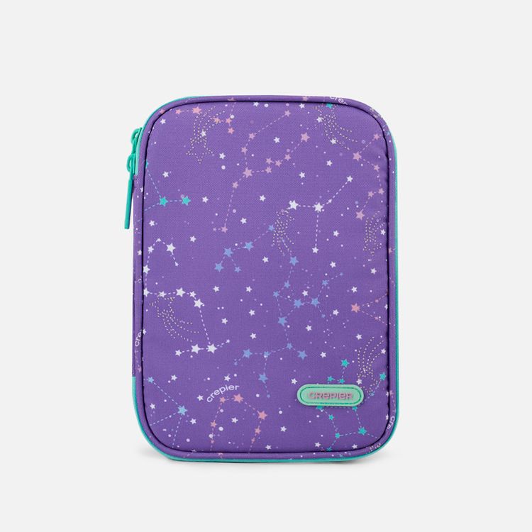 Cartuchera Crepier Grand Mediano Astral Morado