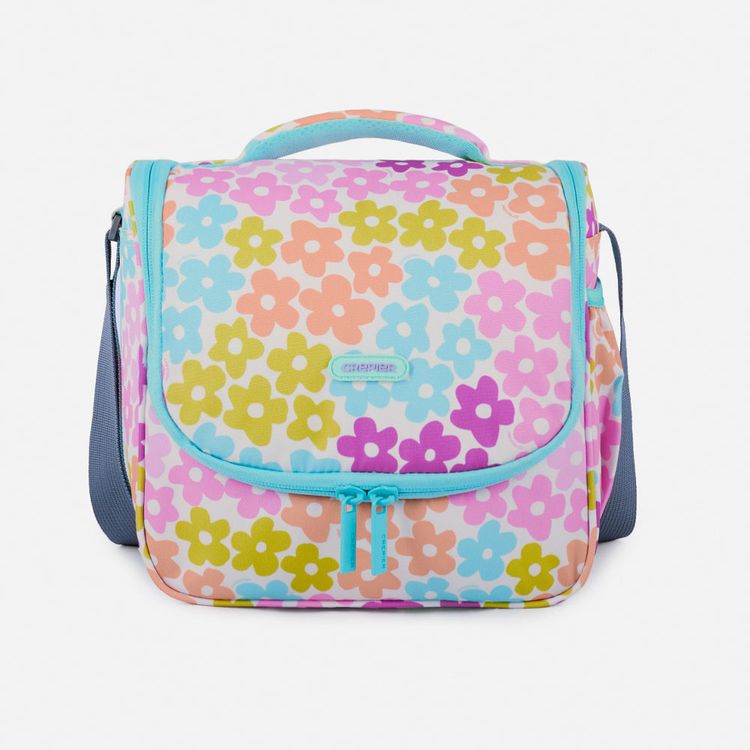 Lonchera Crepier Adri Mediano Flores Rainbow