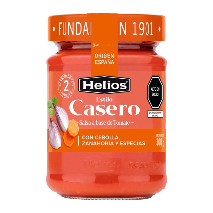 Salsa de Tomate Helios Estilo Casero 300g
