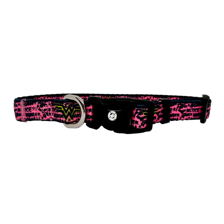 Collar Wonder Woman Graffiti Pink Small