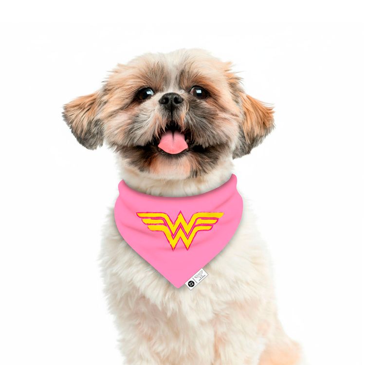 Bandana Rever Collar Wonder Woman Pink M