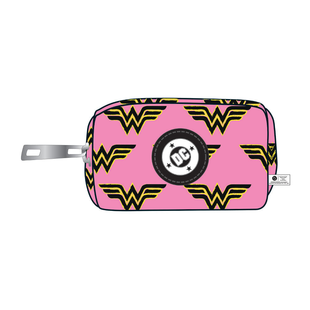 Porta Poop Wonder Woman Graffiti Pink